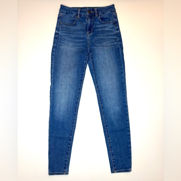 American Eagle Women’s Curvy Hi-Rise Jegging Jeans Size- 2 Regular - Picture 1 of 10